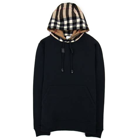 burberry hoodie checkered hood|Burberry hoodie women.